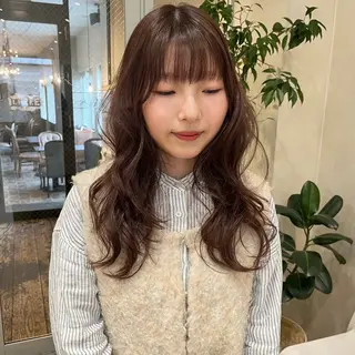 ロング カラー SiLO yuri andoのヘアスタイル