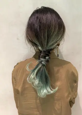 ミディアム yui .のヘアスタイル