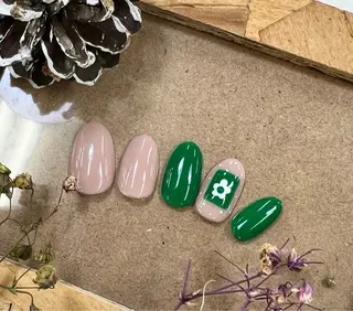 ネイル ⭐︎休業中の練習⭐︎ JNA認定講師髙橋のネイルデザイン