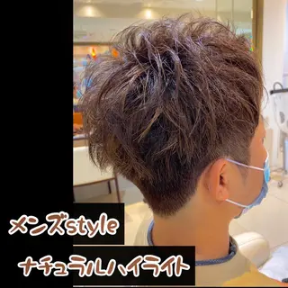 カラー メンズ 似合う髪型が 分からない方へのヘアスタイル