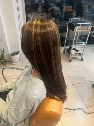 ロング 野崎 海翔のヘアスタイル