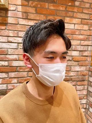 ショート ヒロ銀座 石川 昂のヘアスタイル