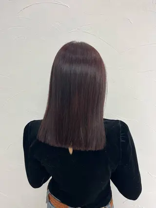 ミディアム トヨダ🤍 パーマのヘアスタイル
