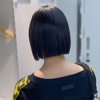 セミロング 韓国ボブ特化/ 縮毛矯正/岩澤脩太のヘアスタイル