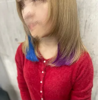 crystal船橋 /艶カラー/HONOのヘアスタイル