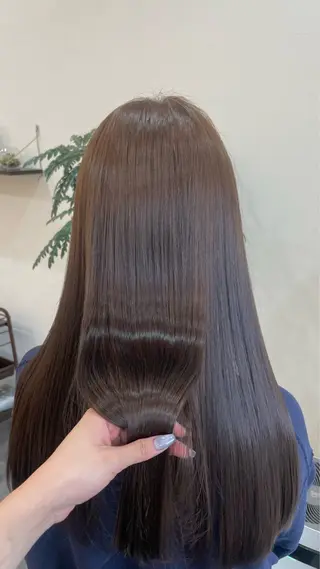 ロング カラー 郡山/透明感カラー /馬場アンドレアのヘアスタイル