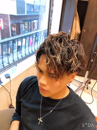 パーマ 髪質改善 カラーJILLのヘアスタイル