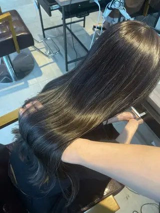 ロング カラー 辻堂メンズ特化 YU-YAのヘアスタイル