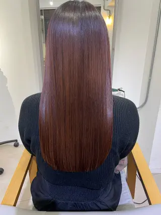ロング 大藤 守遥のヘアスタイル