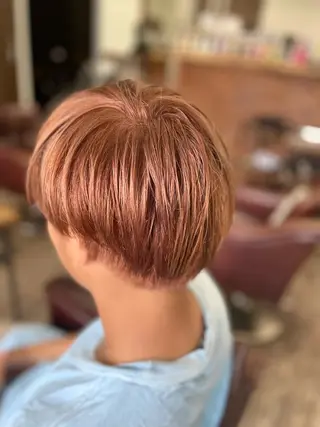 ショート カラー メンズ 💎白髪染めも対応 🙆👌山本明菜のヘアスタイル