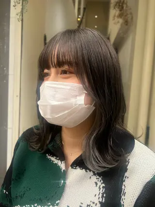 ミディアム nico🏁 rihoのヘアスタイル