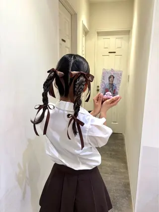 ヘアアレンジ こもも/横浜/ ヘアメ⋆.˚𖦹⋆のヘアスタイル