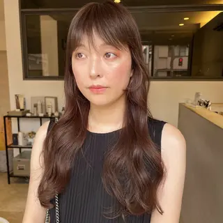 ロング 平居 リサのヘアスタイル