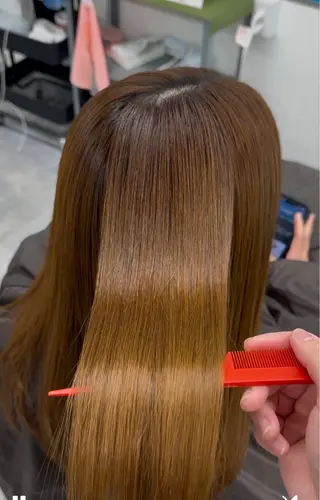 ミディアム 髪質改善メニュー 長井 美佐子のヘアスタイル