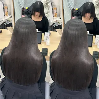 ロング ✨縮毛矯正特化✨️ /💎若山竜生💎のヘアスタイル