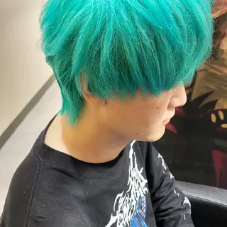 ショート カラー メンズ 伊藤 史哉のヘアスタイル