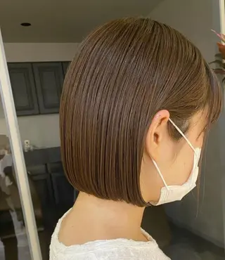 ショート 表参道ミディアム レイヤー山岸季生のヘアスタイル