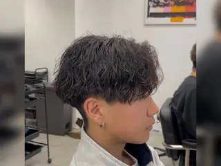 ショート メンズ メンズパーマ/新潟/ 万代／田崎亮🌟のヘアスタイル