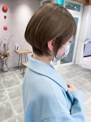 ショート カラー 丹羽 隼人/髪質改善 /韓国ヘア🇰🇷のヘアスタイル