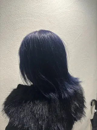 ミディアム ブリーチモデル募集 古内柊のヘアスタイル