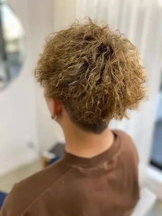パーマ メンズ ⭐️当日OK⭐️ 岩田峻のヘアスタイル