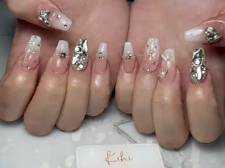 ネイル 💕鈴木ユリ パラジェル/オフ無料のネイルデザイン