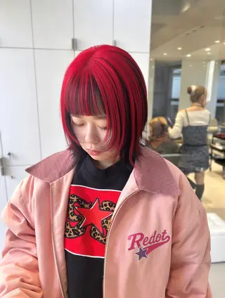 ミディアム カラー 💘大人可愛く💘 Natsuki❥❥❥のヘアスタイル