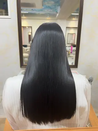 ロング 髪質改善/ メンズカット・パーマのヘアスタイル