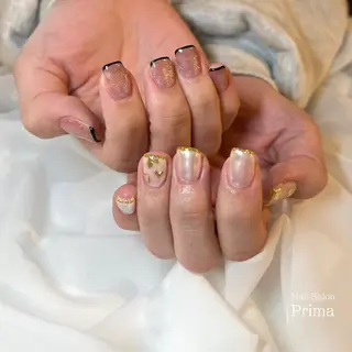 ミディアム ネイル SalonPrima Nail & Eyeのネイルデザイン