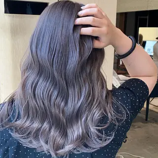 カラー 顔まわりの神様✨ 透明感カラー藤嶋秀幸のヘアスタイル