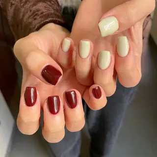 ネイル By moonネイル 🌷ワンホン/韓国風のネイルデザイン