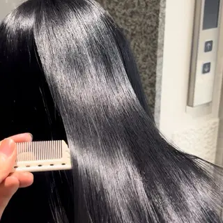 天神/ケアブリーチ/ 髪質改善/上質艶髪のヘアスタイル