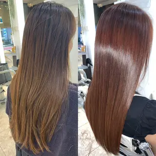 ロング カラー リュープリエ　齊藤 昌行のヘアスタイル