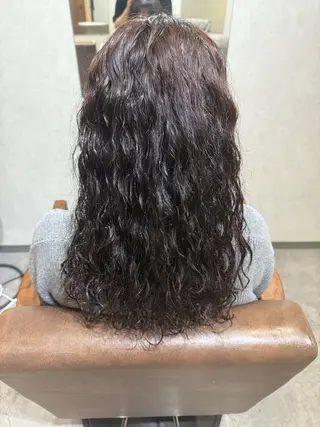 ロング パーマ Bish Yanaのヘアスタイル