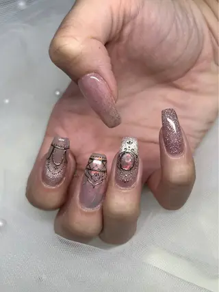 ネイル なんば7nail YUZUHAのネイルデザイン