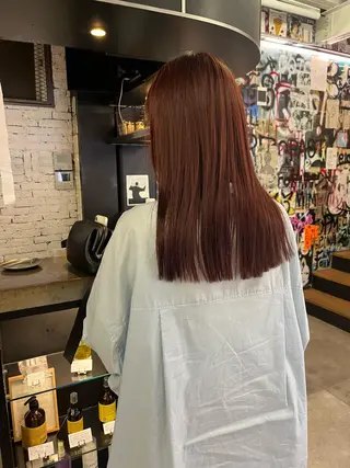 セミロング カラー eri kinjoのヘアスタイル