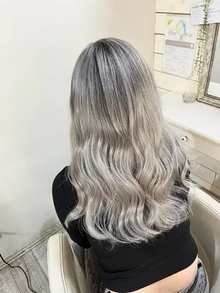 ロング カラー カラー職人 なかもと たつひろのヘアスタイル