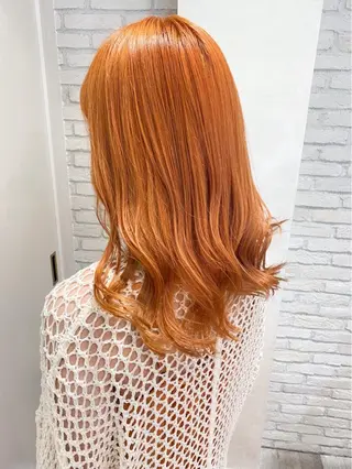 ロング 横浜/デザインカラー 個性派ヘアメ/まこのヘアスタイル
