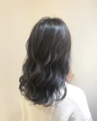 セミロング カラー ヘアアレンジ 店長/ 加藤 流菜のヘアスタイル