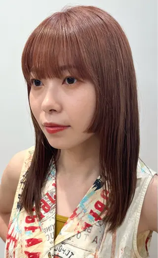 ロング カラー 會田 /レイヤーカットのヘアスタイル