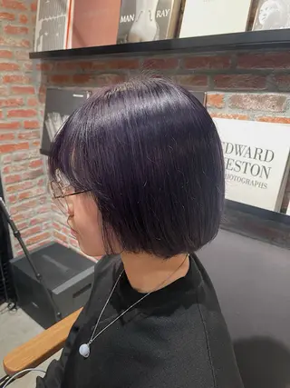 ショート カラー rin 🖤〈大宮〉のヘアスタイル