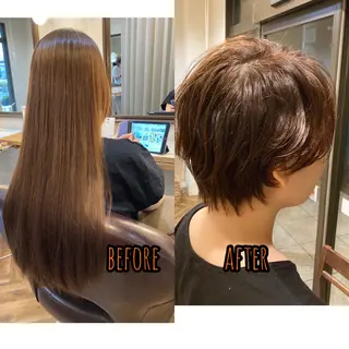 ショート 中江 翔のヘアスタイル