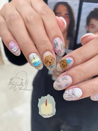 ネイル ronronne .のネイルデザイン