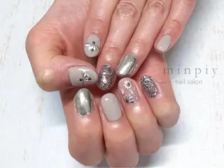 ネイル 𖡼 yumenoのネイルデザイン