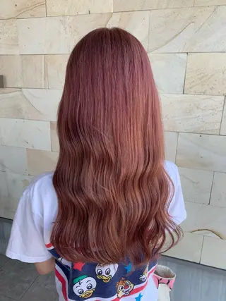 ロング 石田 佳恋のヘアスタイル