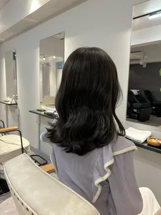 ミディアム 🎀クロスパーマ/ ボブ🎀MOMONAのヘアスタイル