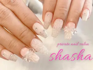 ネイル shasha 加美駅のネイルデザイン