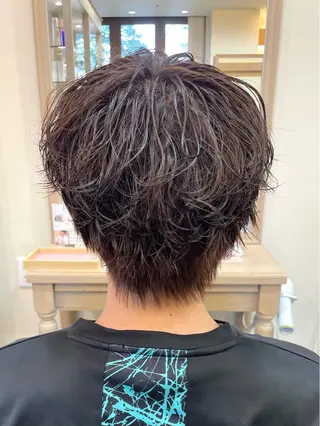 ショート パーマ メンズ メンズパーマ🌀/ 中村郁未のヘアスタイル