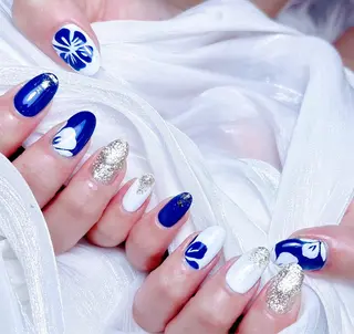 ネイル M🌷nail 長さだし専門店のネイルデザイン