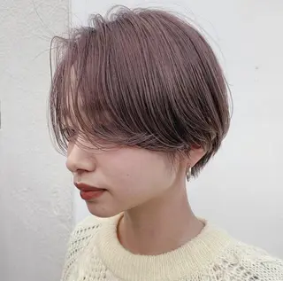 ショート カラー 吉田一輝 外国人パーマのヘアスタイル